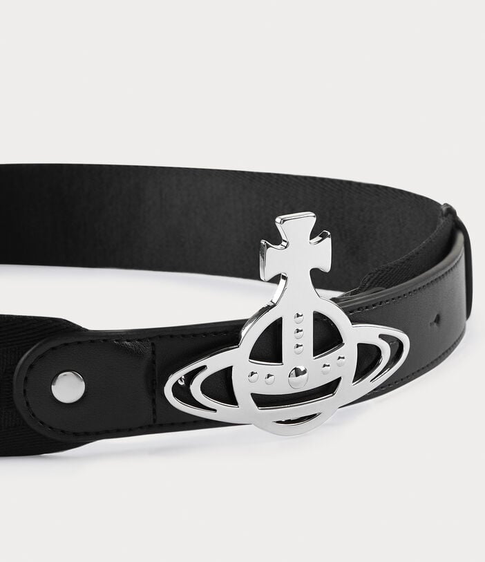 Vivienne Westwood LINE ORB WEBBING BELT